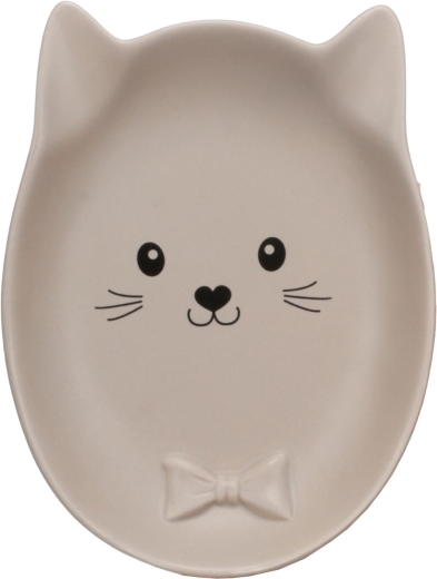Futterschale Rusco Oval Taupe