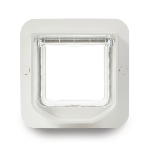 SureFlap-Katzenklappe Weiß Dual Rückseite